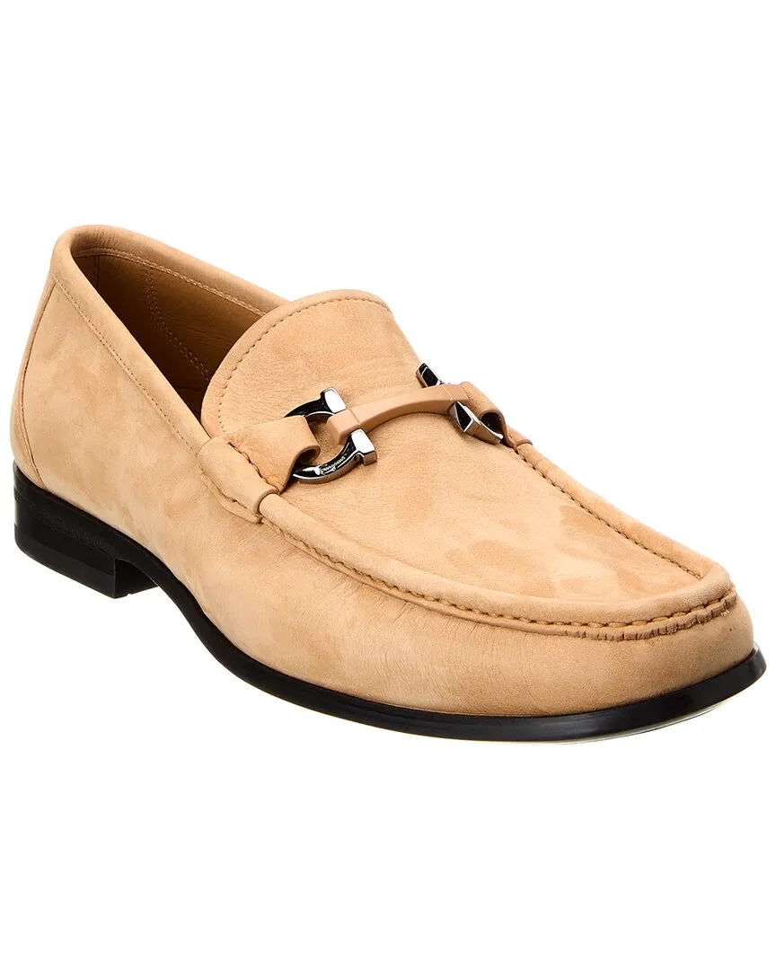 Anti Skid Ferragamo Grandioso Suede Loafer