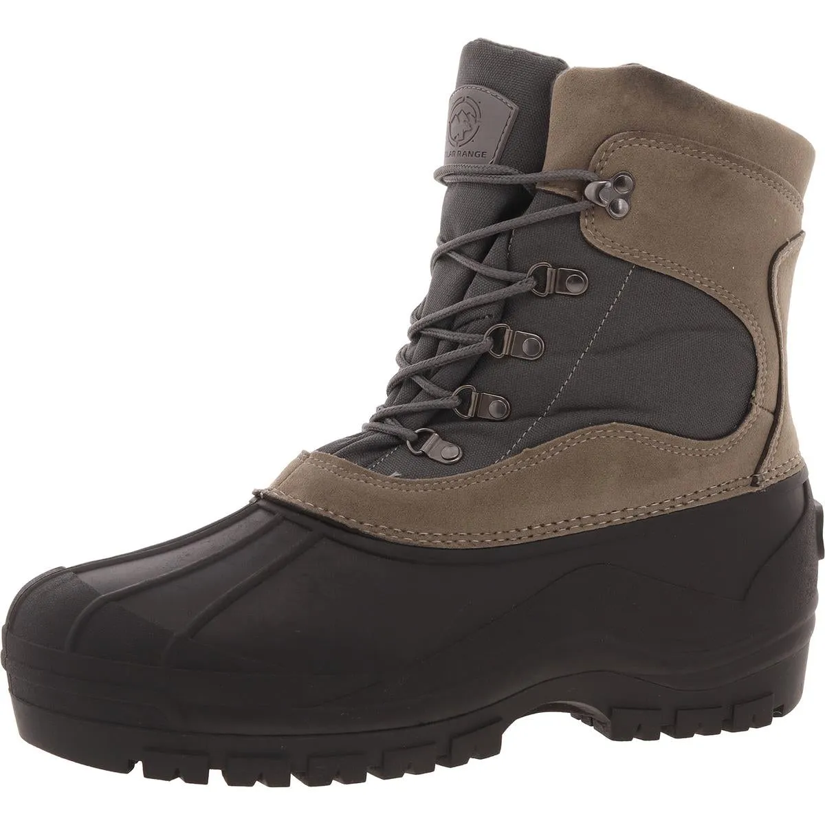 Lightweight Comfort Comfortable Movement Peak Mens Two Tone Man Made Winter & Snow Boots