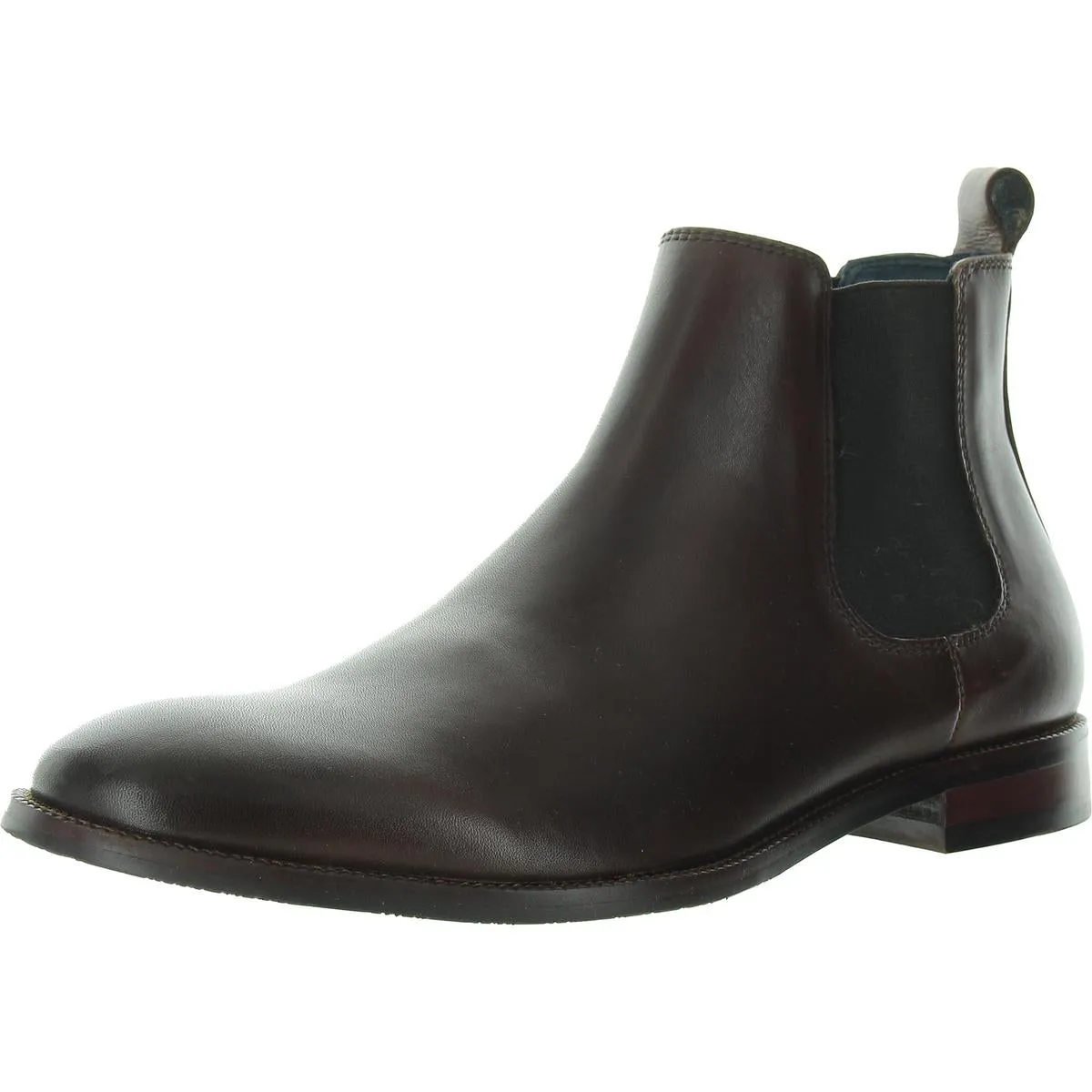 Mens Stretch Leather Chelsea Boots Camping Trip