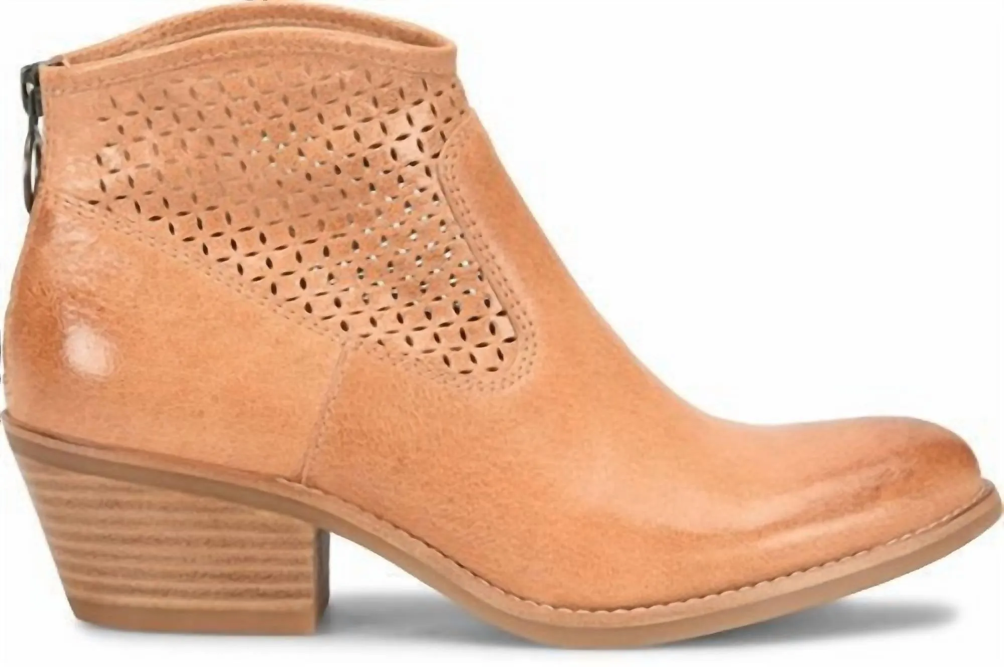Chill Weather Women's Aisley Boot In Apricot Tan