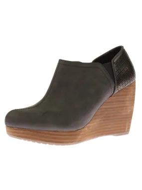 Tactile Grip Pattern Sustainable Material Blend Harlow Womens Ankle Booties