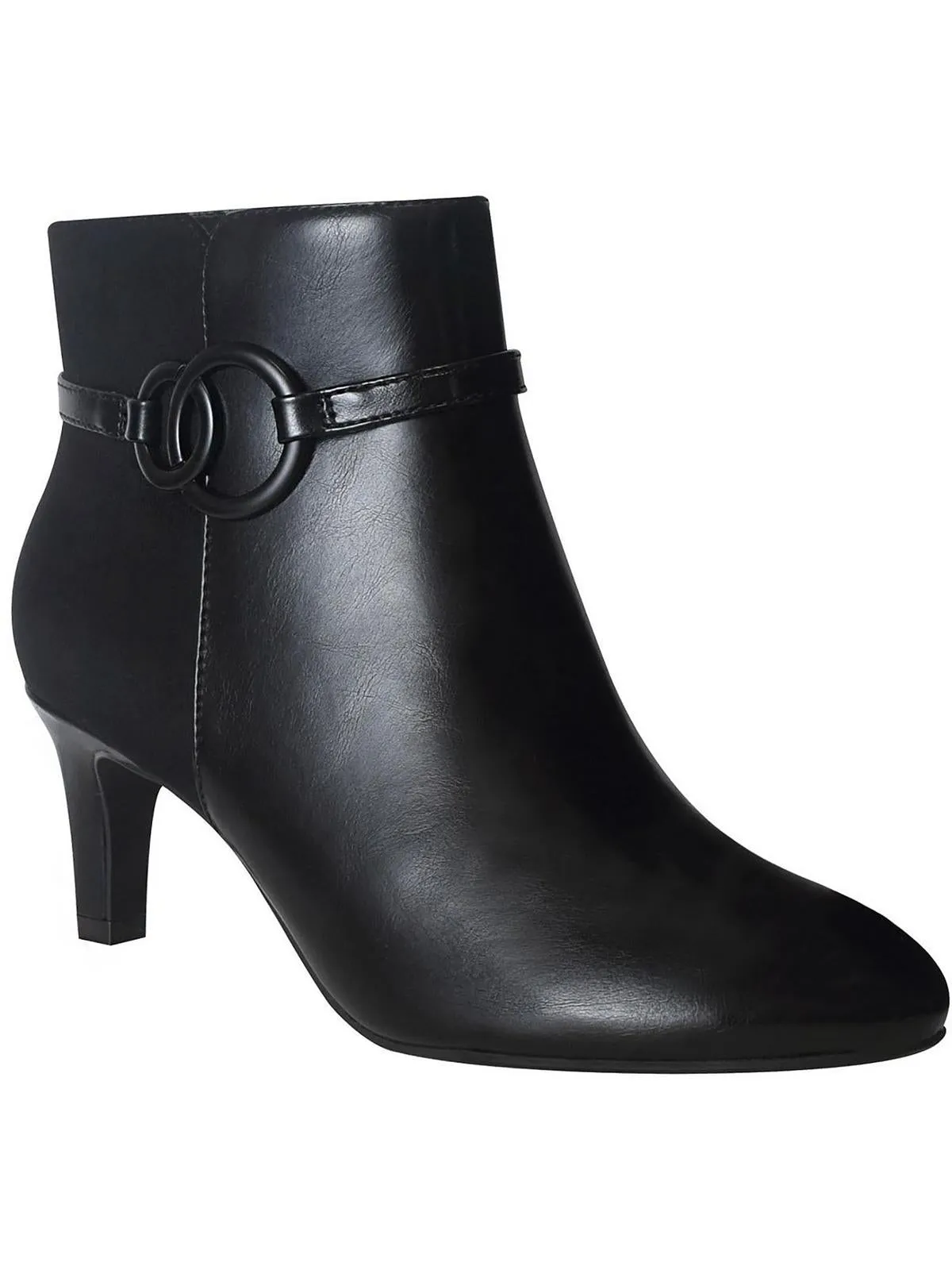 Najila Womens Faux Leather Ankle Booties Hiking Trail