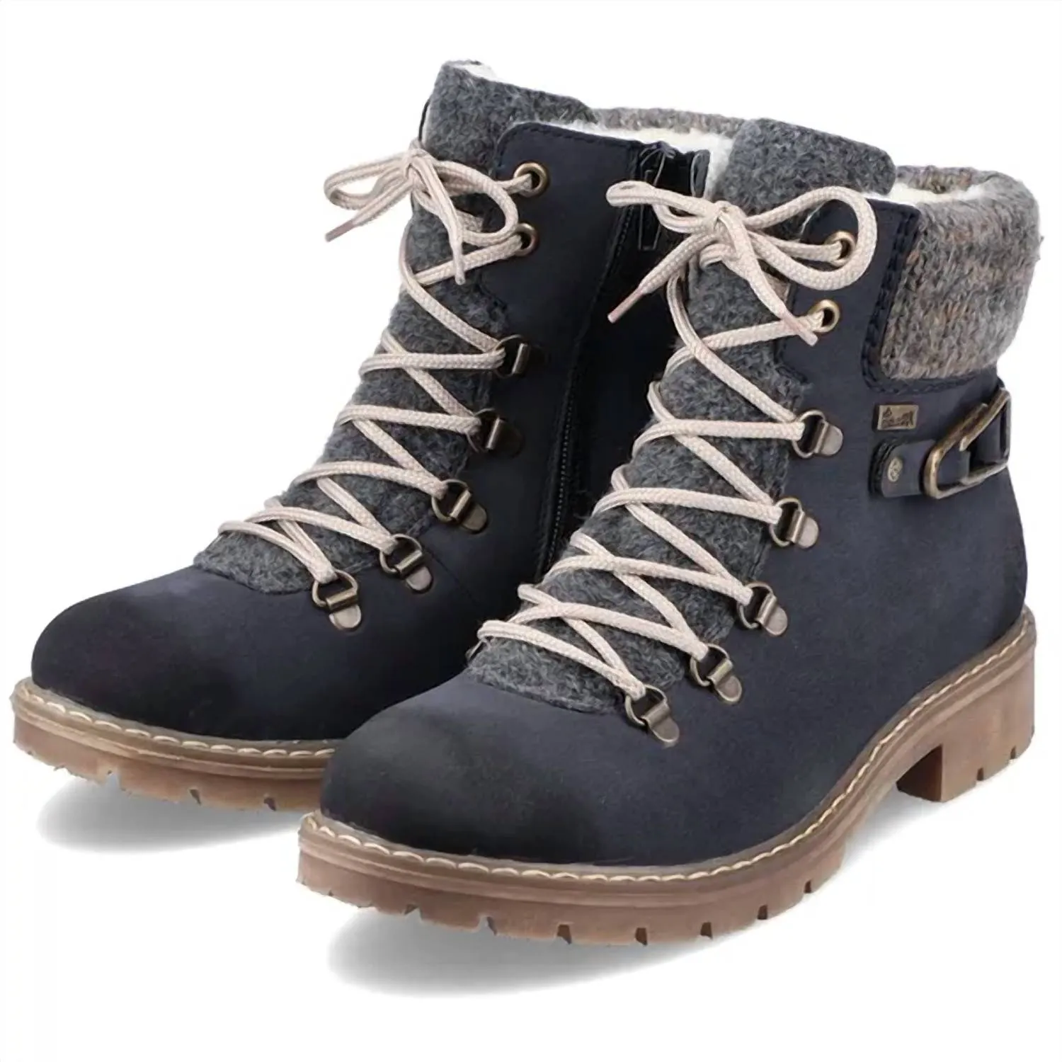 Waterproof City Walking Women's Sabrina Boot In Pazifik/anthrazit/graphit