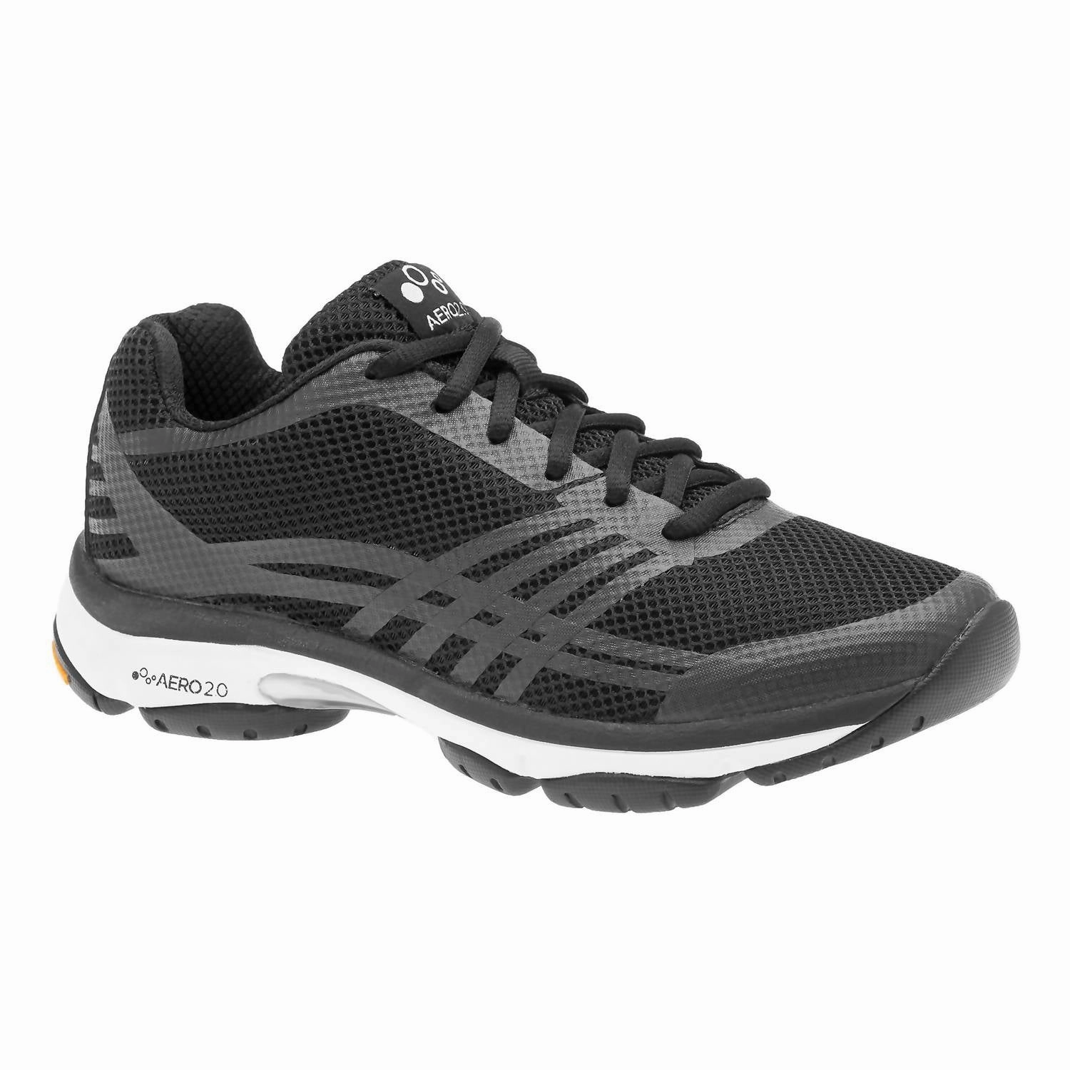 action - themed running wear Women's Abeo Diamond Running Shoes - Medium Width In Black