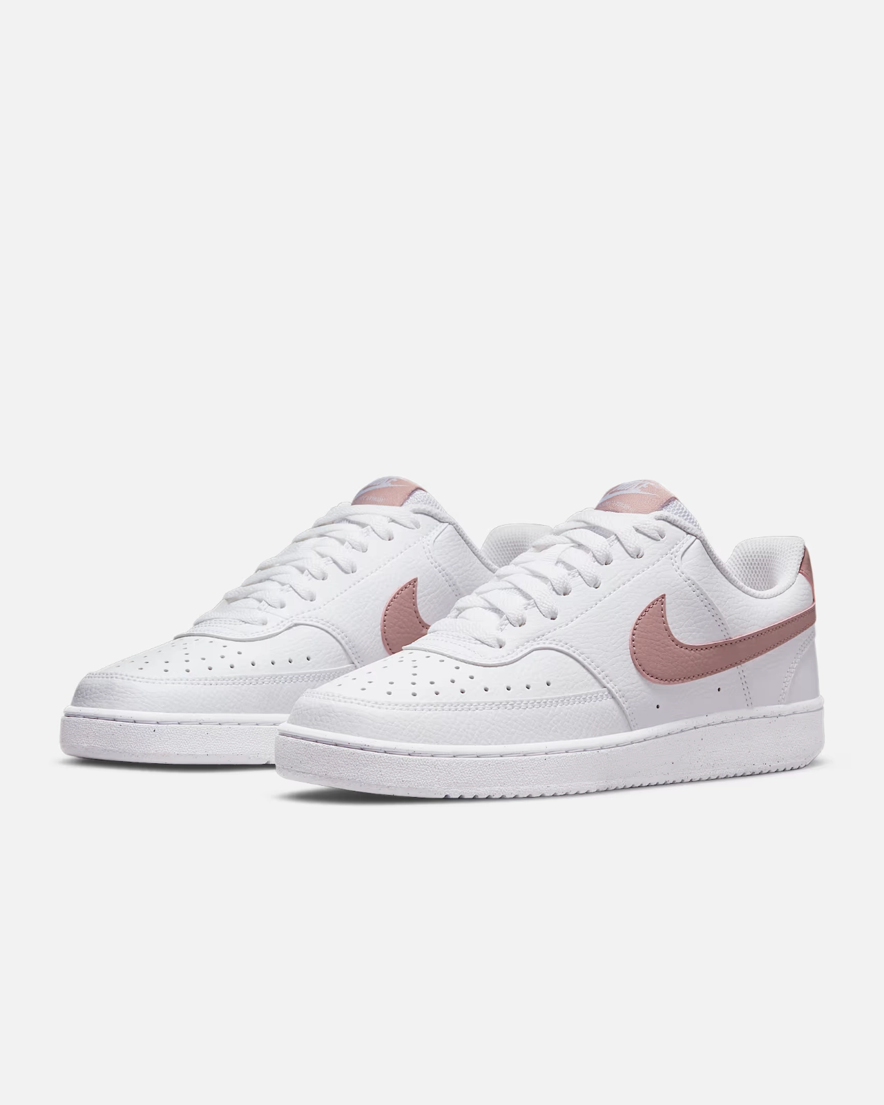 running for a form of meditation competitive running shoe function Nike Court Vision Low Next Nature DH3158-102 Women White Comfort Shoes FD1260 (White,9.5)