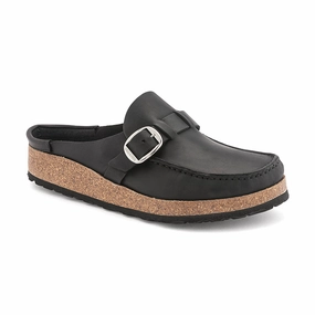 Women's Buckley Black Oiled Leather Movement Ease Coffee Run
