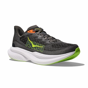 Men's Mach 6 Gravel/Asphalt Grey Shock Absorption Technology ultra - marathon shoes