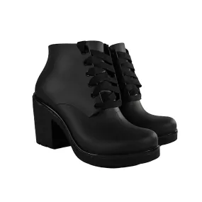 Women's Ale Bootie In Black Feather Light Night Travel MoistureWicking