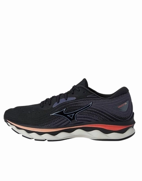 Women's Wave Sky 6 Shoe In Black/flash Silver Easy Lace System