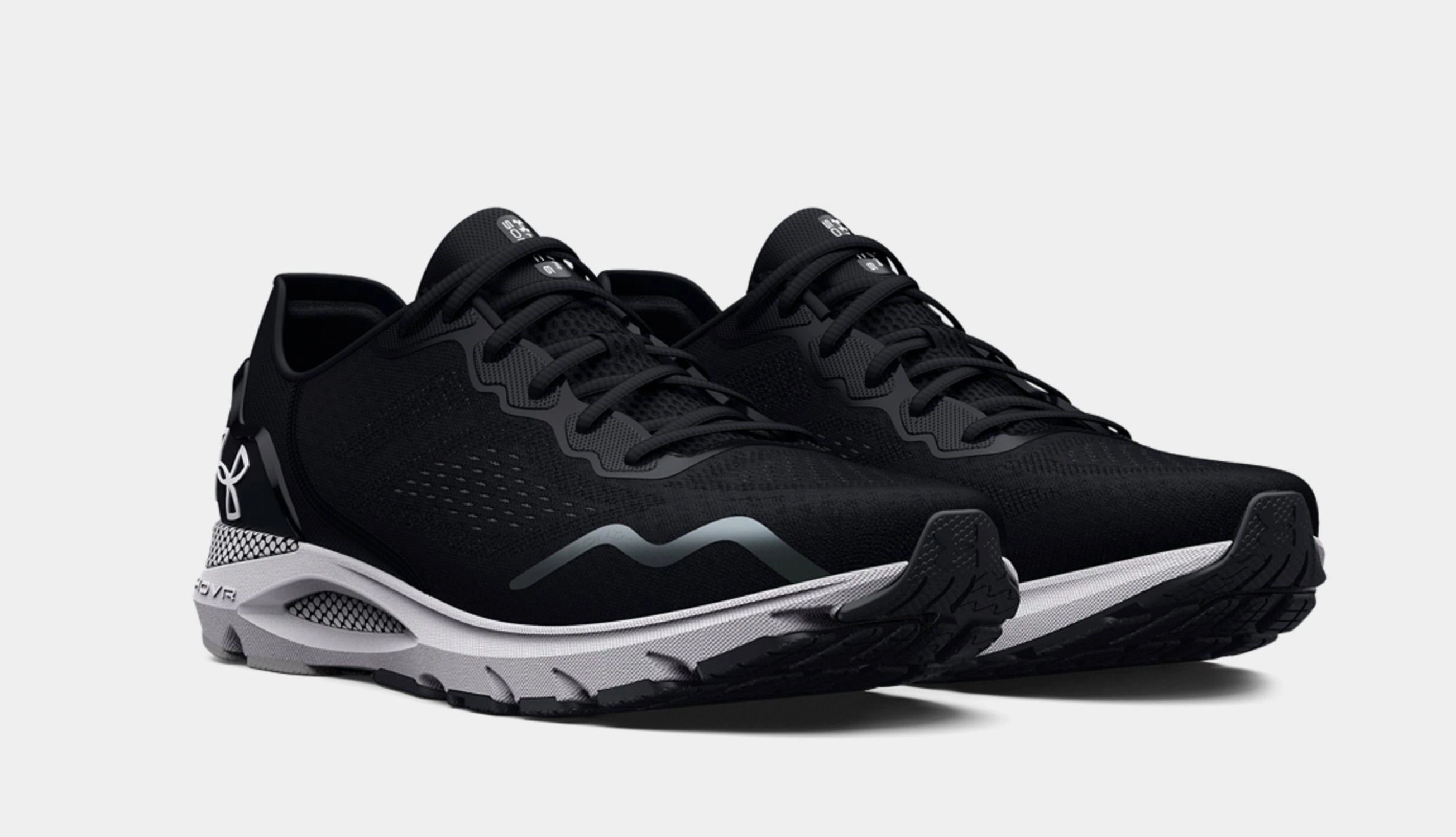 Women Hovr Sonic 6 Running Shoes In Black Stabilizing TPU