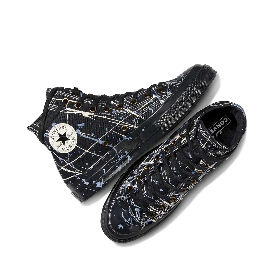 Converse - Unisex Chuck 70 Splatter High Top Shoes (A06541C) Lightweight TPU Frame Stylish Comfort