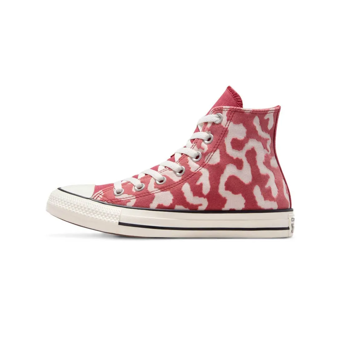 High Top Sleek Outline Converse - Unisex Chuck Taylor All Star High Leopard Remix Top Shoes (A12352C)
