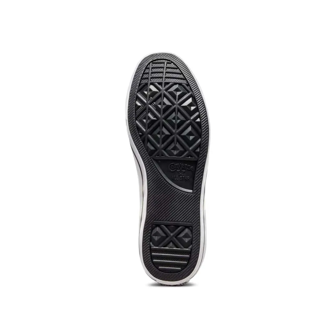 High Shine Dynamic Fit Construction Converse - Unisex Chuck Taylor All Star Malden Street Mid Top Shoes (A07495C)