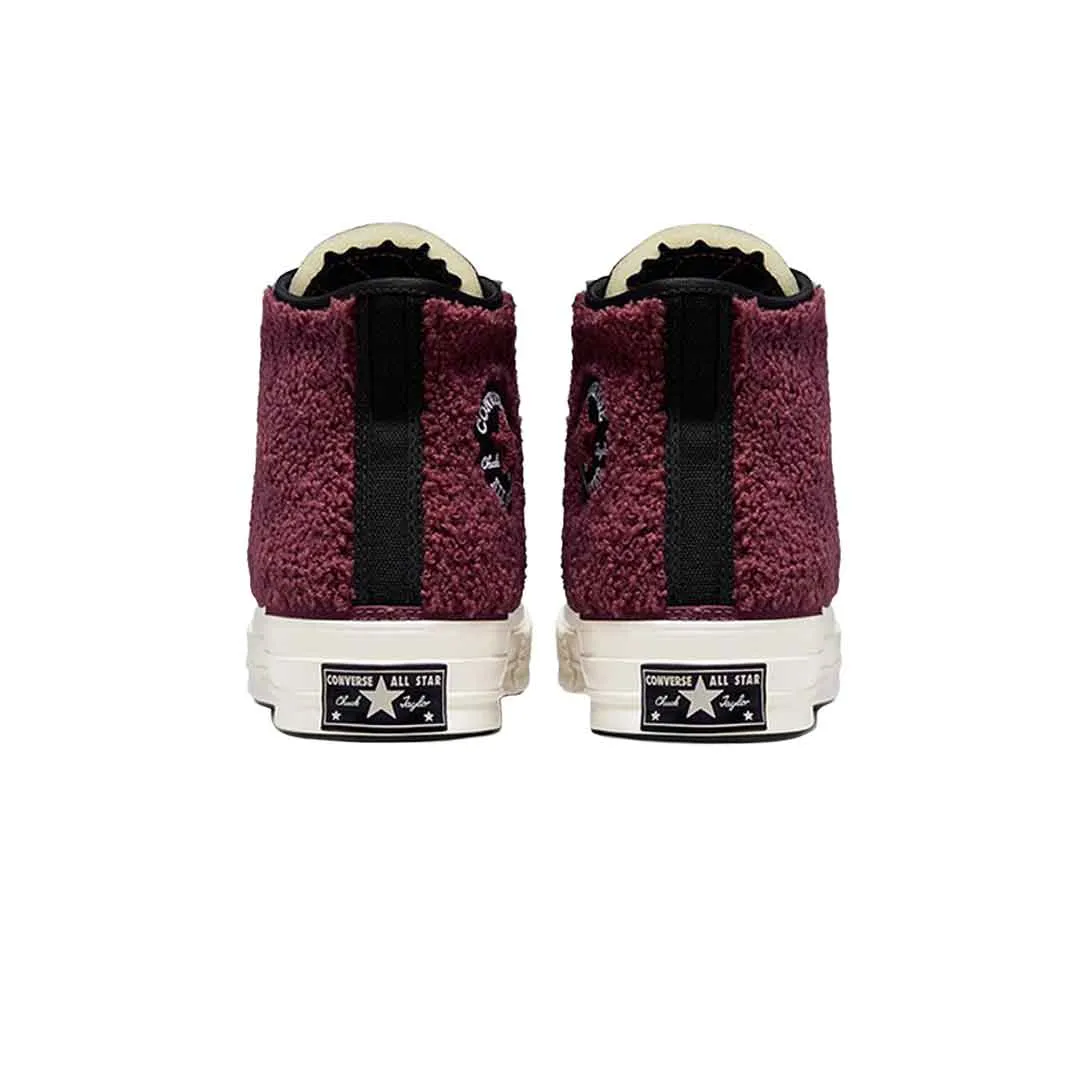 Converse - Unisex Cozy Utility Chuck 70 Varsity High Top Shoes (172007C) Reinforced toe cap Tensile Weave Upper