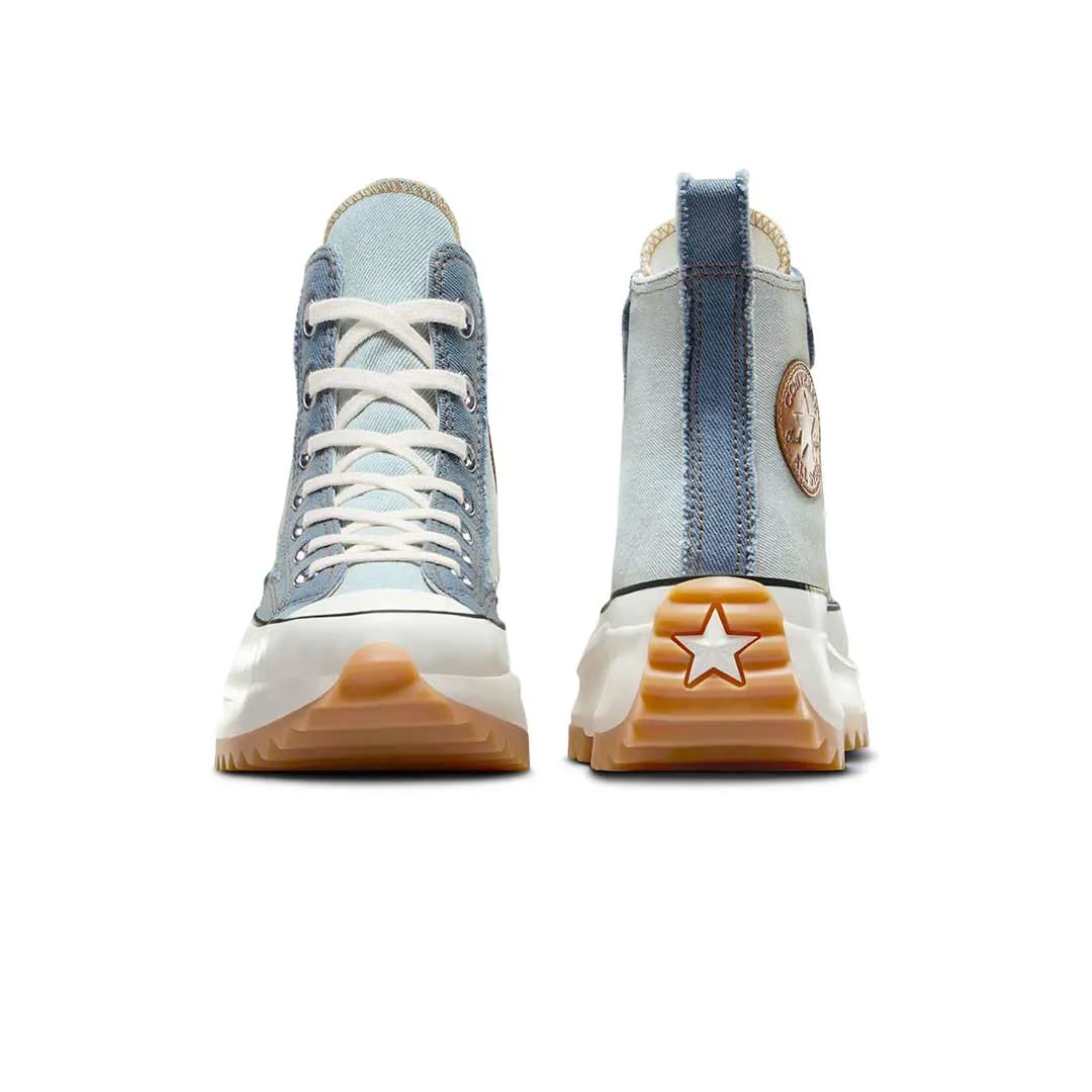 Impact Diffusing Plate Converse - Unisex Run Star Hike Denim High Top Shoes (A12043C)