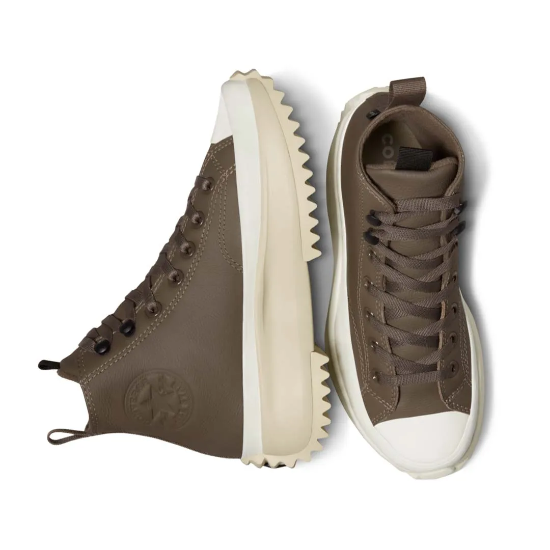 Converse - Unisex Run Star Hike Platform Weatherized Leather High Top Shoes (A10049C) Adaptive Steps Treaded Sole