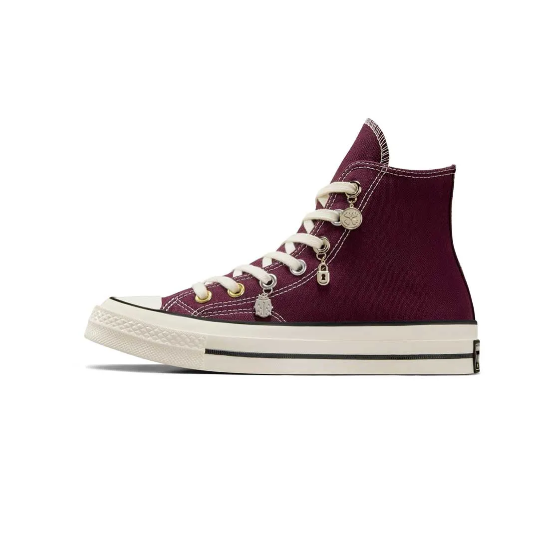 Every Scene Easy Slip On Converse - Women's Chuck 70 Luck Charms High Top Shoes (A13405C)