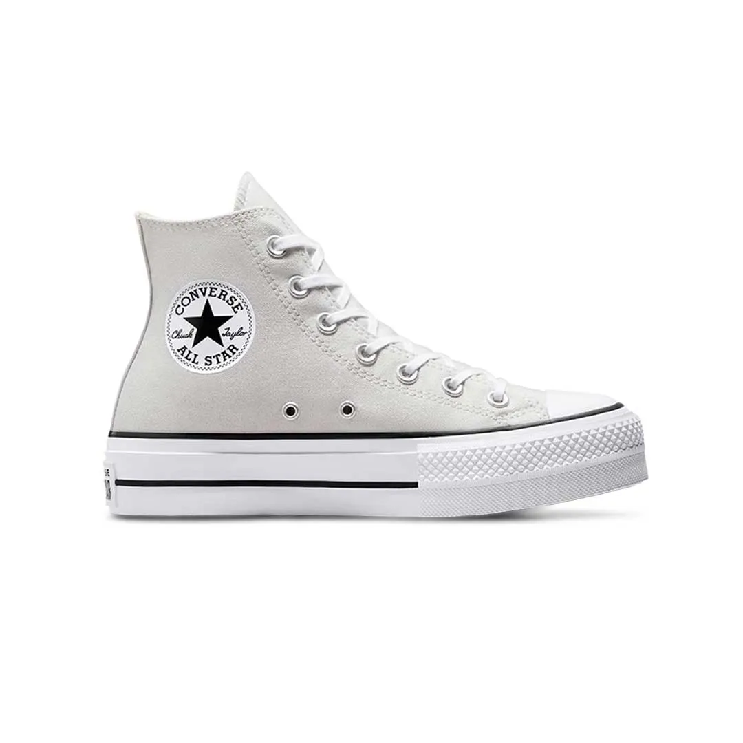 Reinforced Heel Cap Foot Hugging Converse - Women's Chuck Taylor All Star Lift High Top Shoes (A08287C)