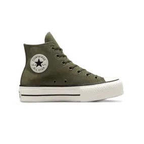 Molded Arch Contour Converse - Women's Chuck Taylor All Star Lift High Top Shoes (A11144C)