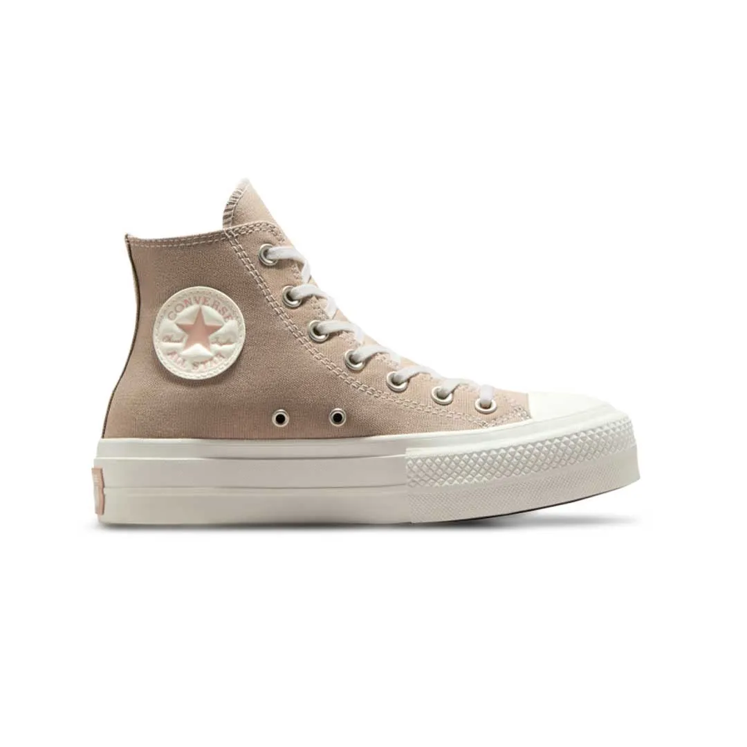 Layered Midsole Construction All-purpose sole Converse - Women's Chuck Taylor All Star Lift High Top Shoes (A13367C)