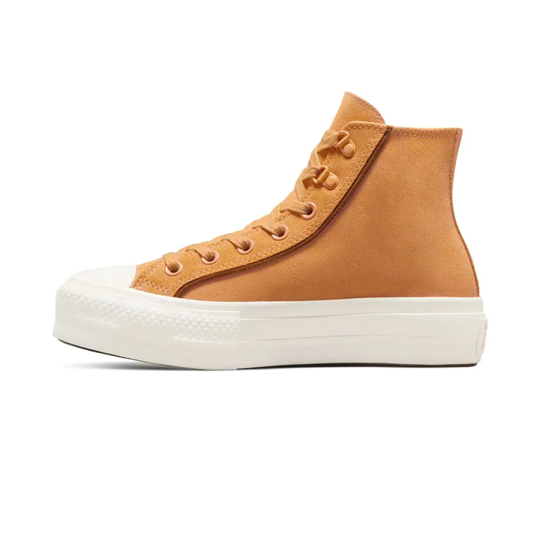 Long Hours Durable Lacing Converse - Women's Chuck Taylor All Star Lift Platform High Top Shoes (A05419C)