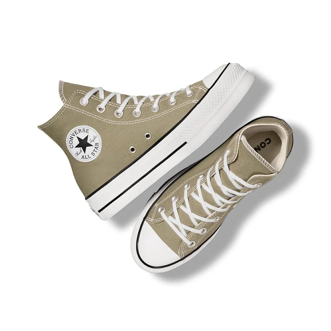Water resistant upper Converse - Women's Chuck Taylor All Star Lift Platform High Top Shoes (A07571C)