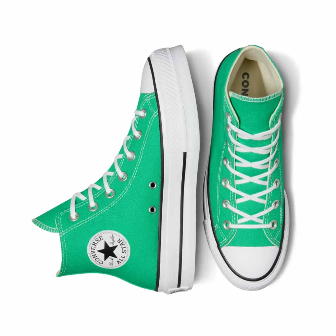Lace   Up Style Day Long Wear Converse - Women's Chuck Taylor All Star Lift Platform High Top Shoes (A09393C)