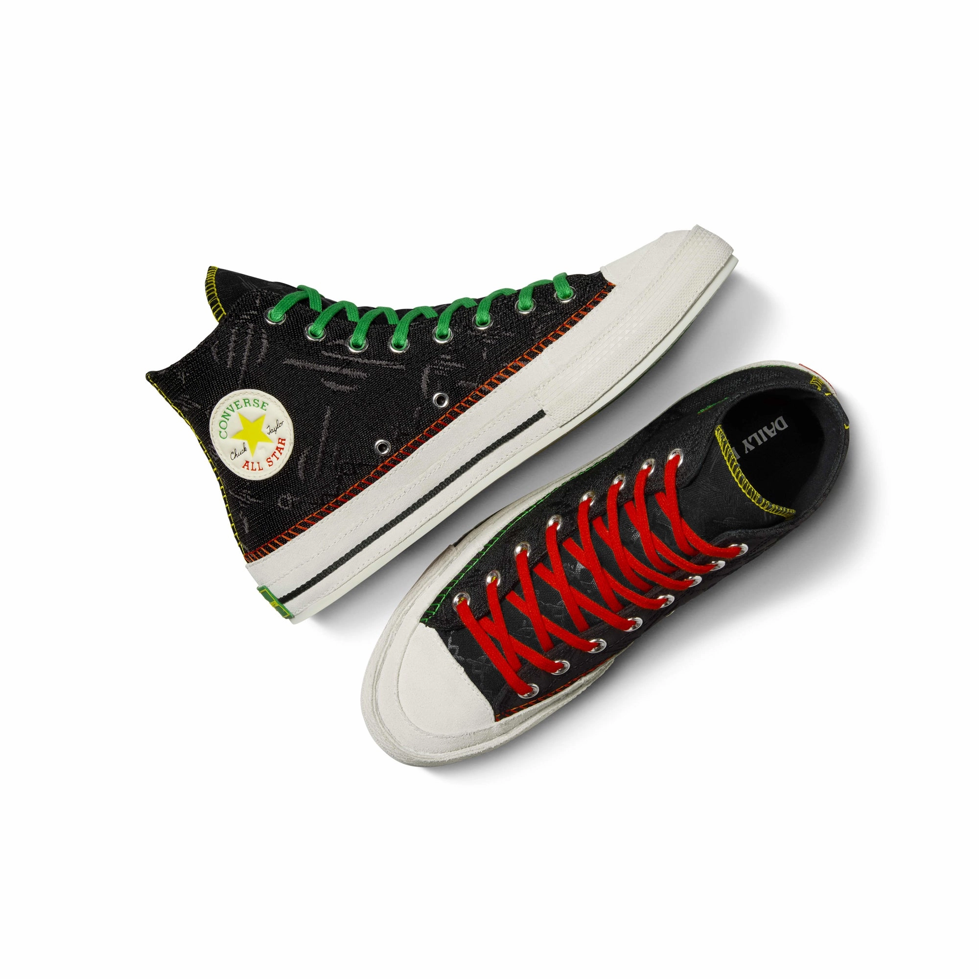 Anti   Blister Converse x Daily Paper Mens Chuck 70 High Shoes