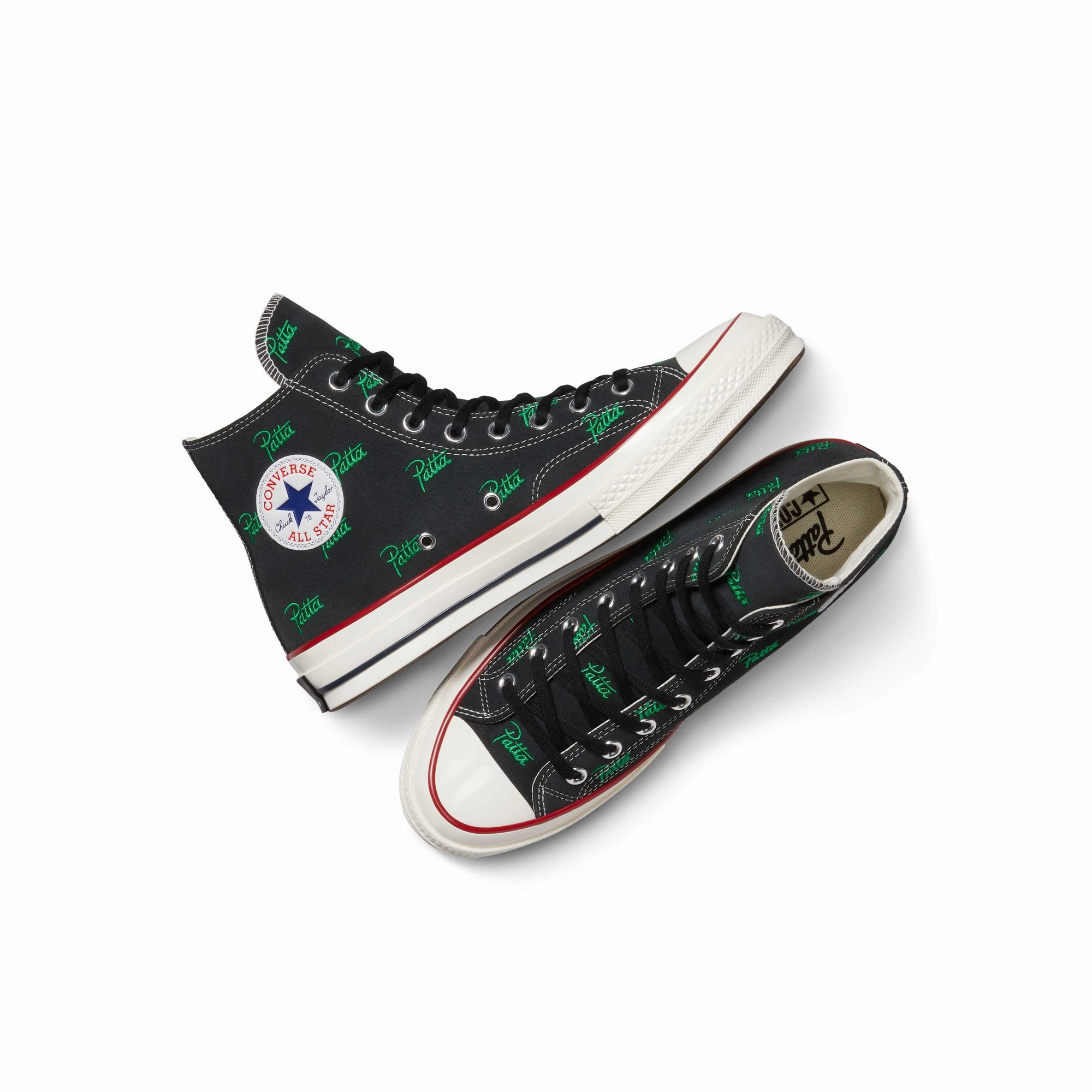 Converse x Patta Mens Chuck 70 High Shoes Ultra grip Indoor outdoor use