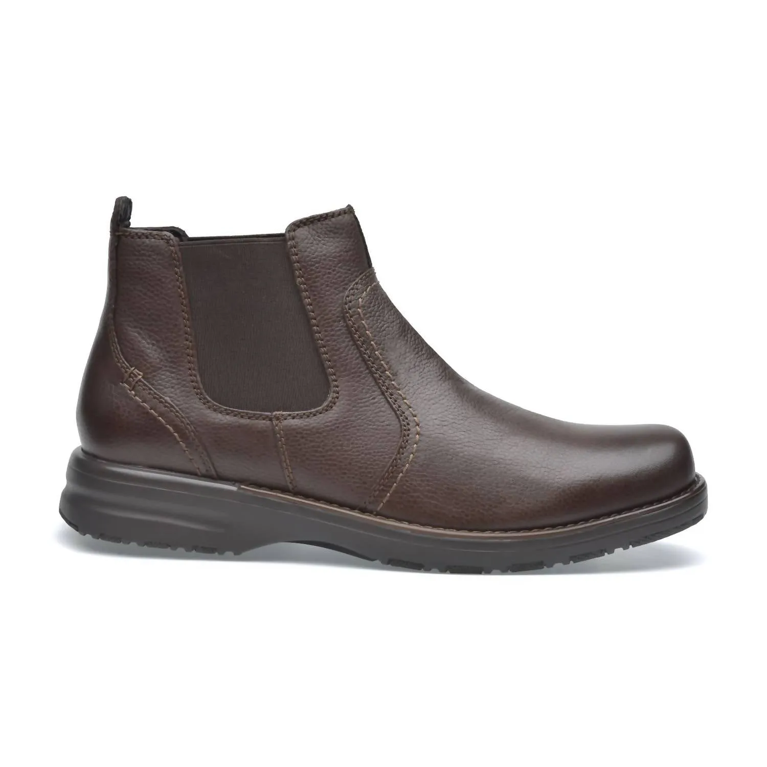Leather Comfort Cowhide Leather Boots Ismael 2215 In Brown