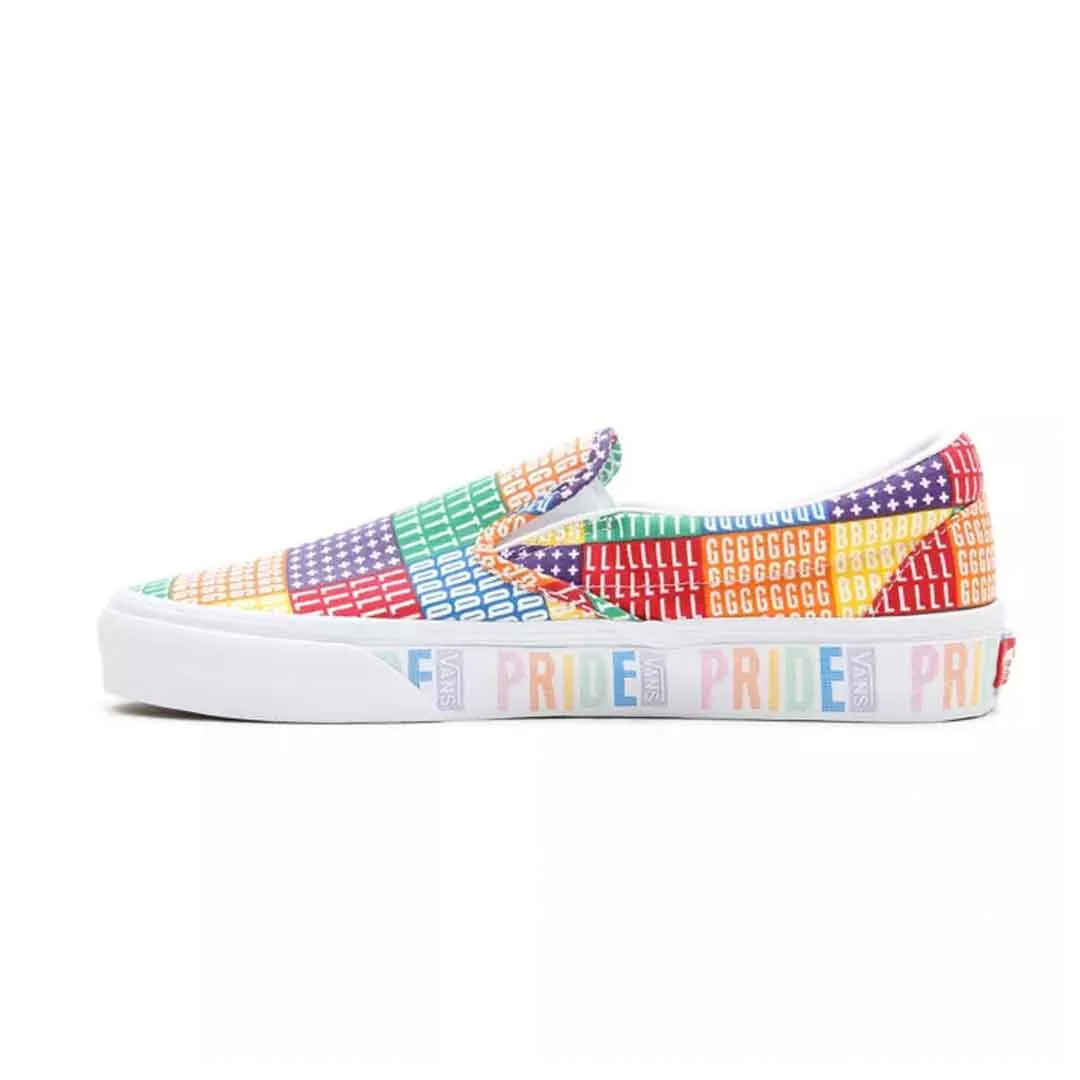 Vans - Unisex Pride Classic Slip On Shoes (33TB3WJ) Quick Footwear Classic Design