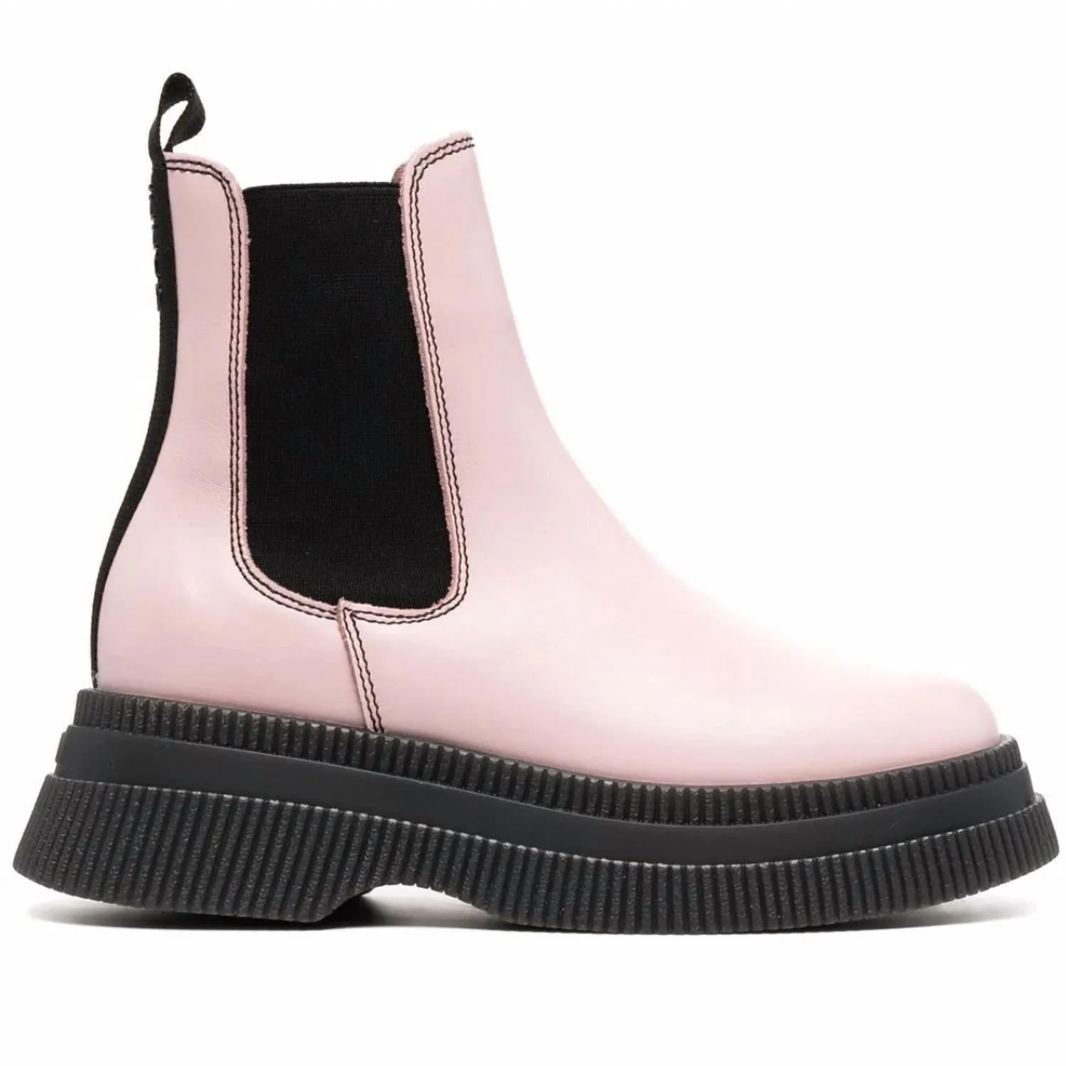 Creepers Creepers Textile Lace Up Boot In Pale Lilac Airport Look Urban Adventure