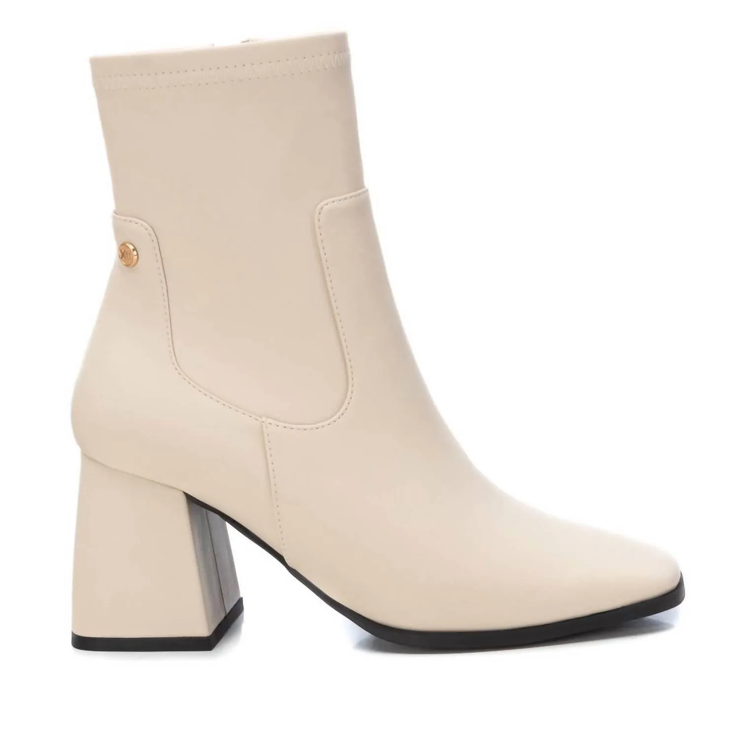 Fashion Forward Cushioned Step Night Travel Women's Ankle Booties In Ice