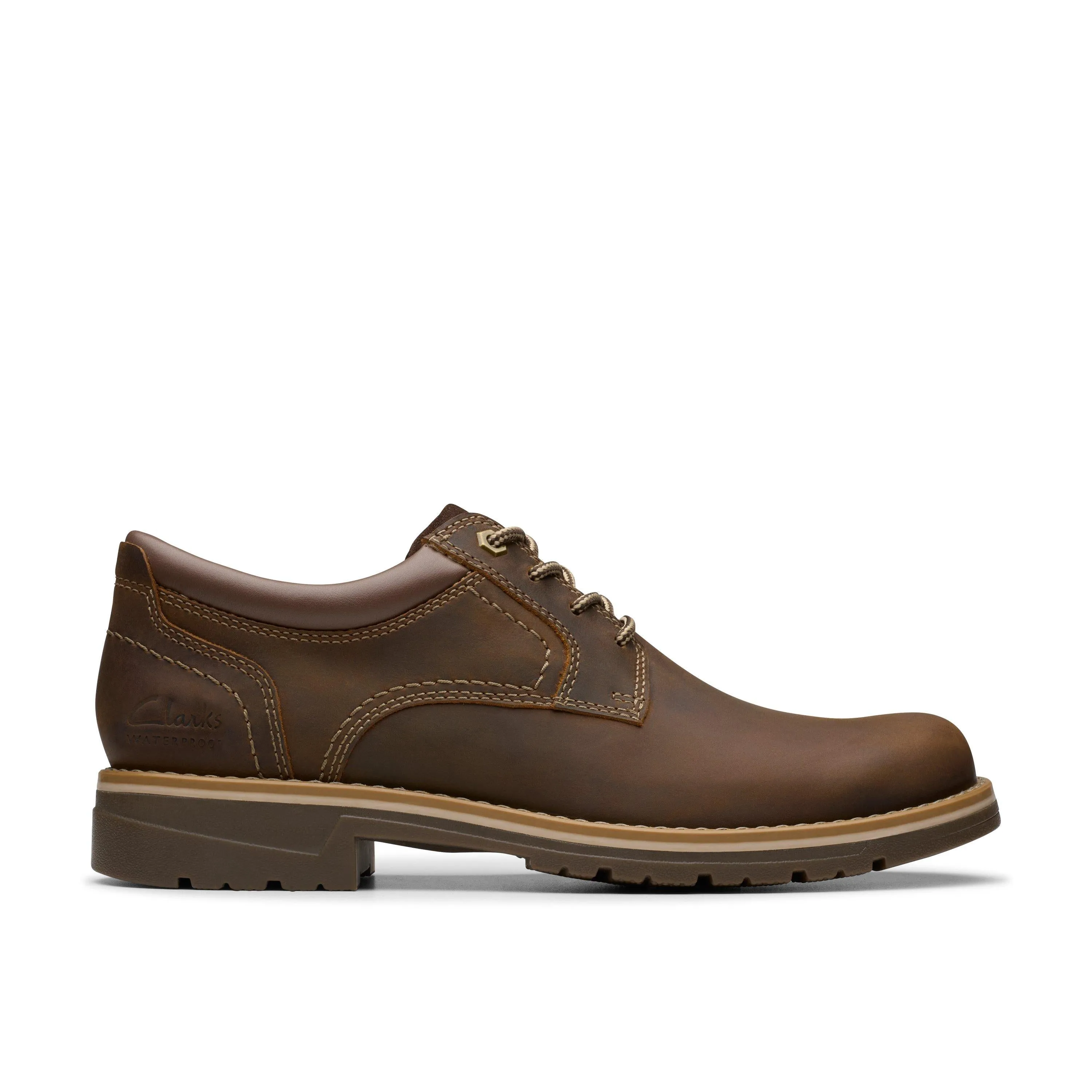 Clarks Morris Low AP in Brown Leather Lightweight Choice Lounge Meeting