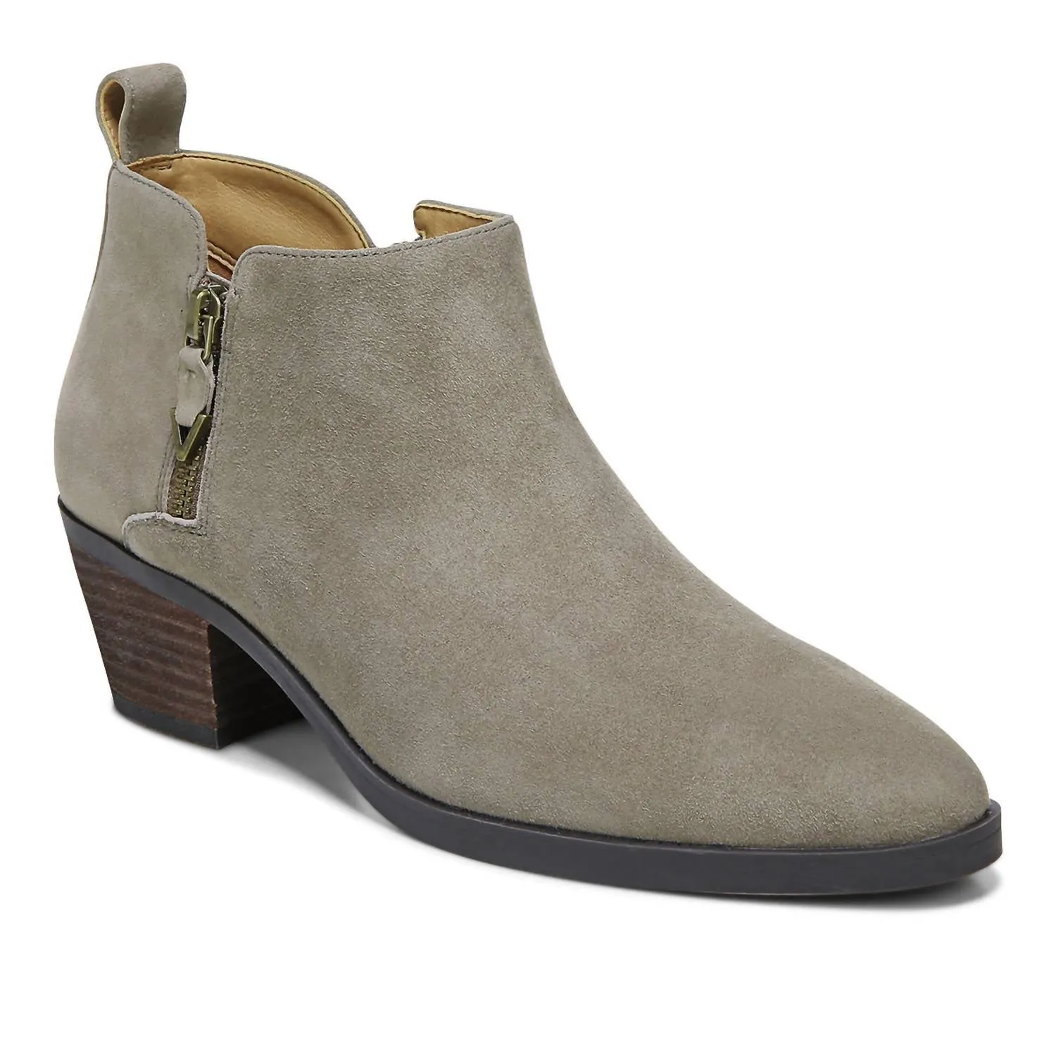 Elastic Mud Defense Women's Cecily Ankle Bootie - Medium Width In Stone