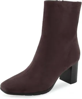 Women's Miley Ankle Boots In Brown Abrasion   Resistant Eco Material Trail Runner