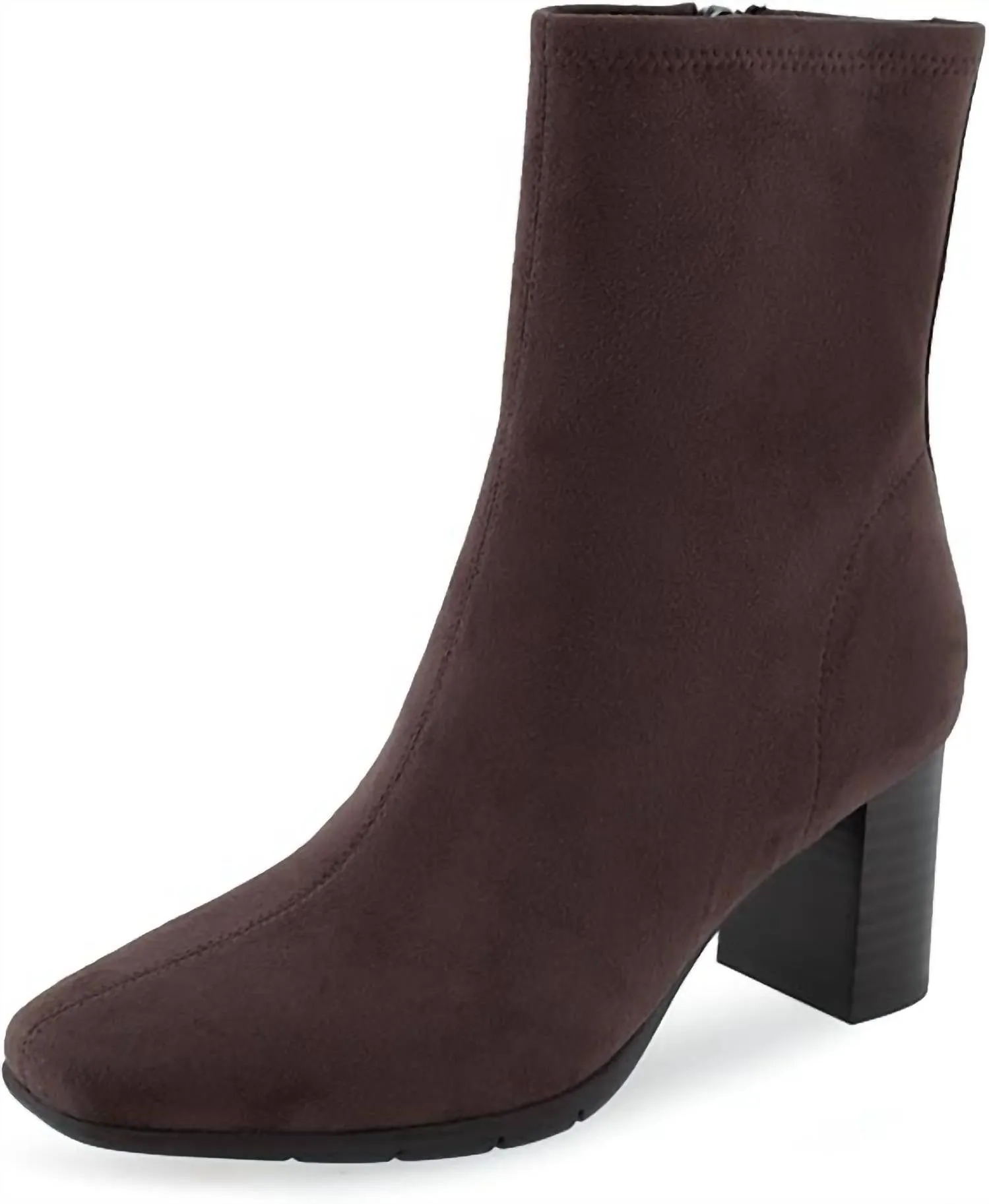 Women's Miley Ankle Boots In Brown Abrasion   Resistant Eco Material Trail Runner