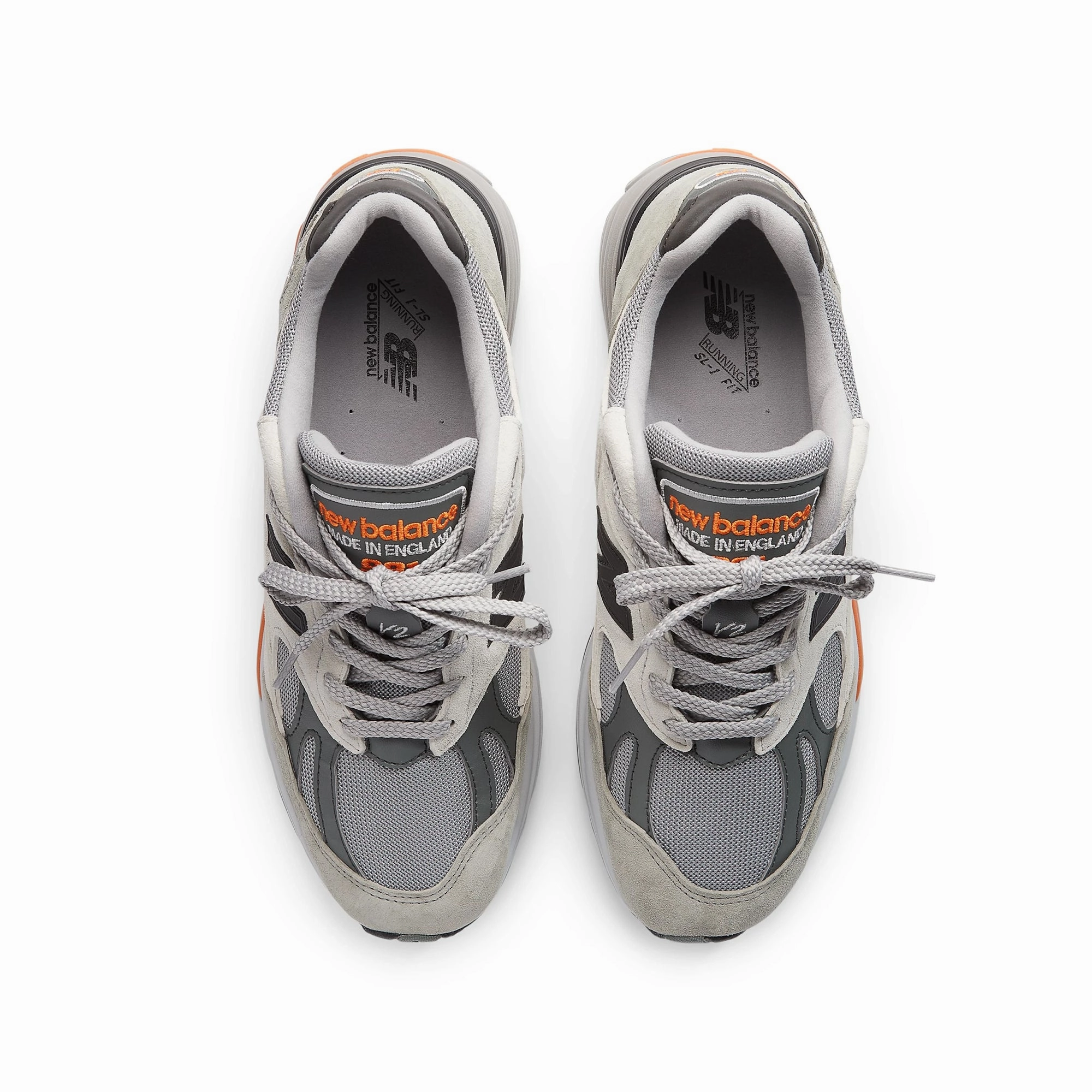 New Balance Mens Made In UK U991V2 Shoes Twist Free Motion Minimalist Stitch Design