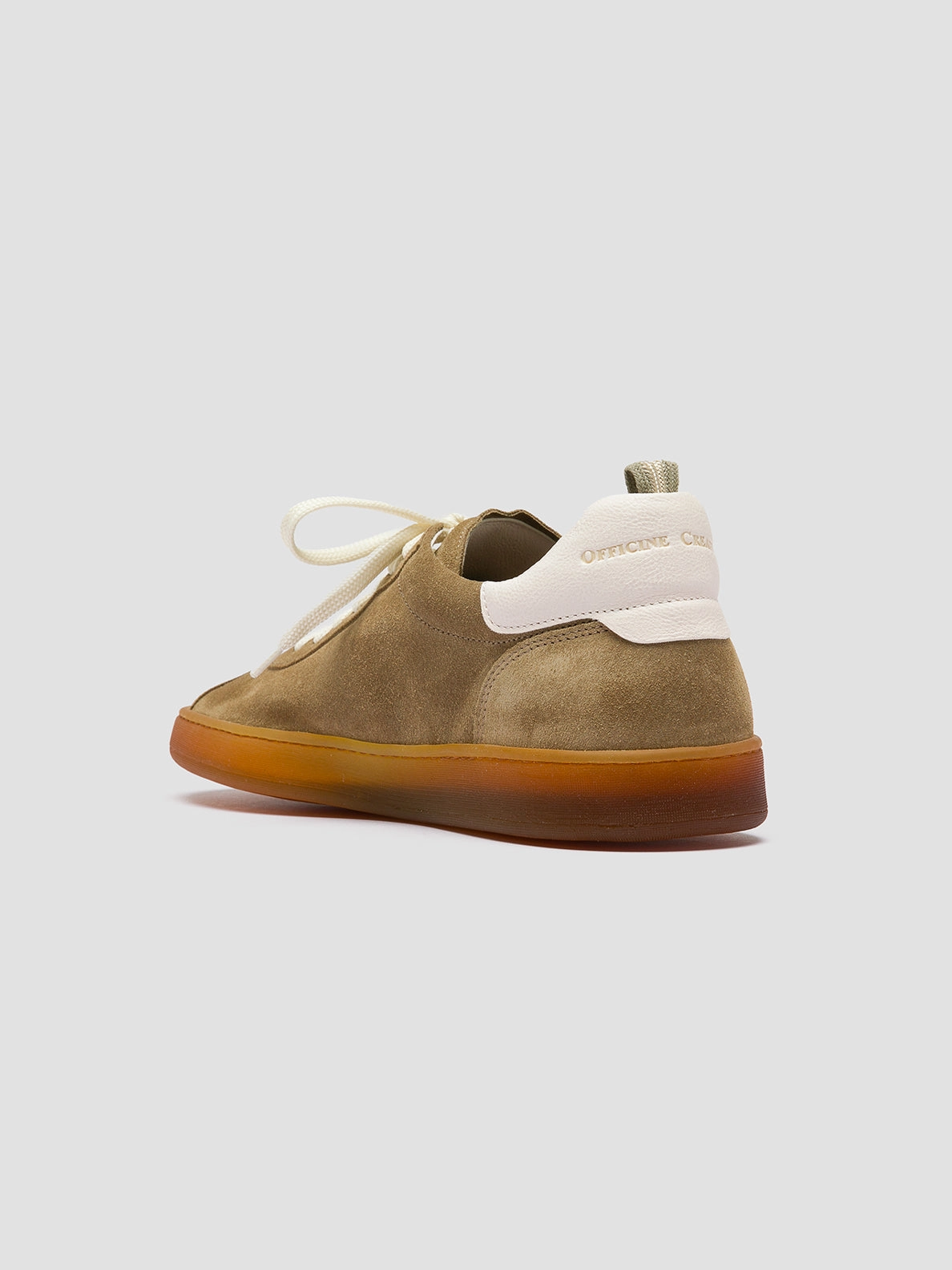 Freedom Move Elevated Sole HALO 001 - Light Brown Leather and Suede Sneakers