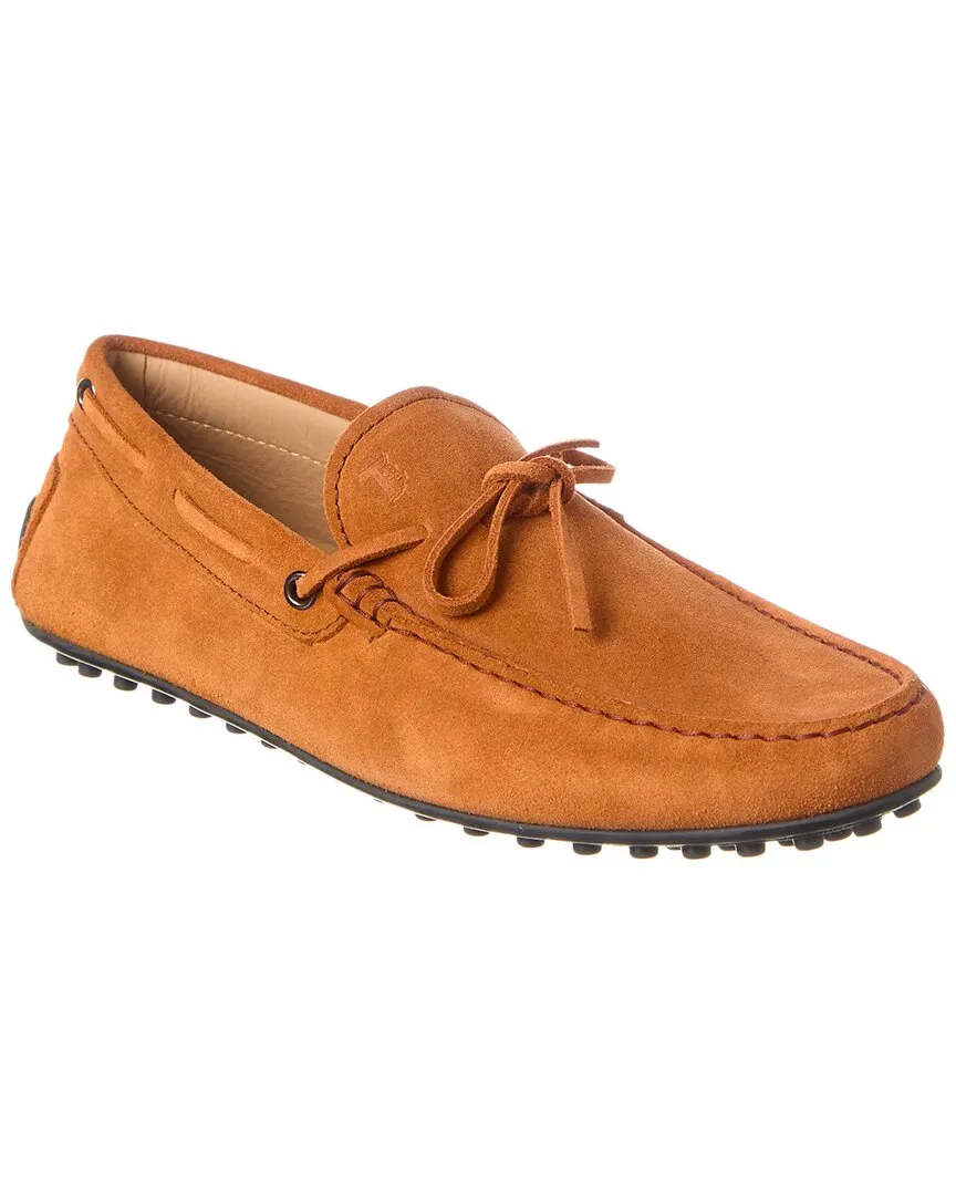 TOD??s Laccetto City Gommino Suede Loafer Slip Step Fit Comfort Fit Wear