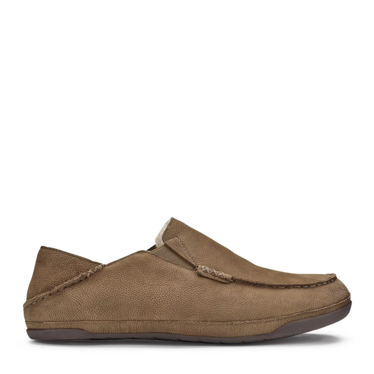 Moisture control Men's Kipuka Hulu Leather Slip On Shoes In Toffee
