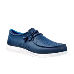 Men's Water Coast Waterproof Shoes In Navy Step Light