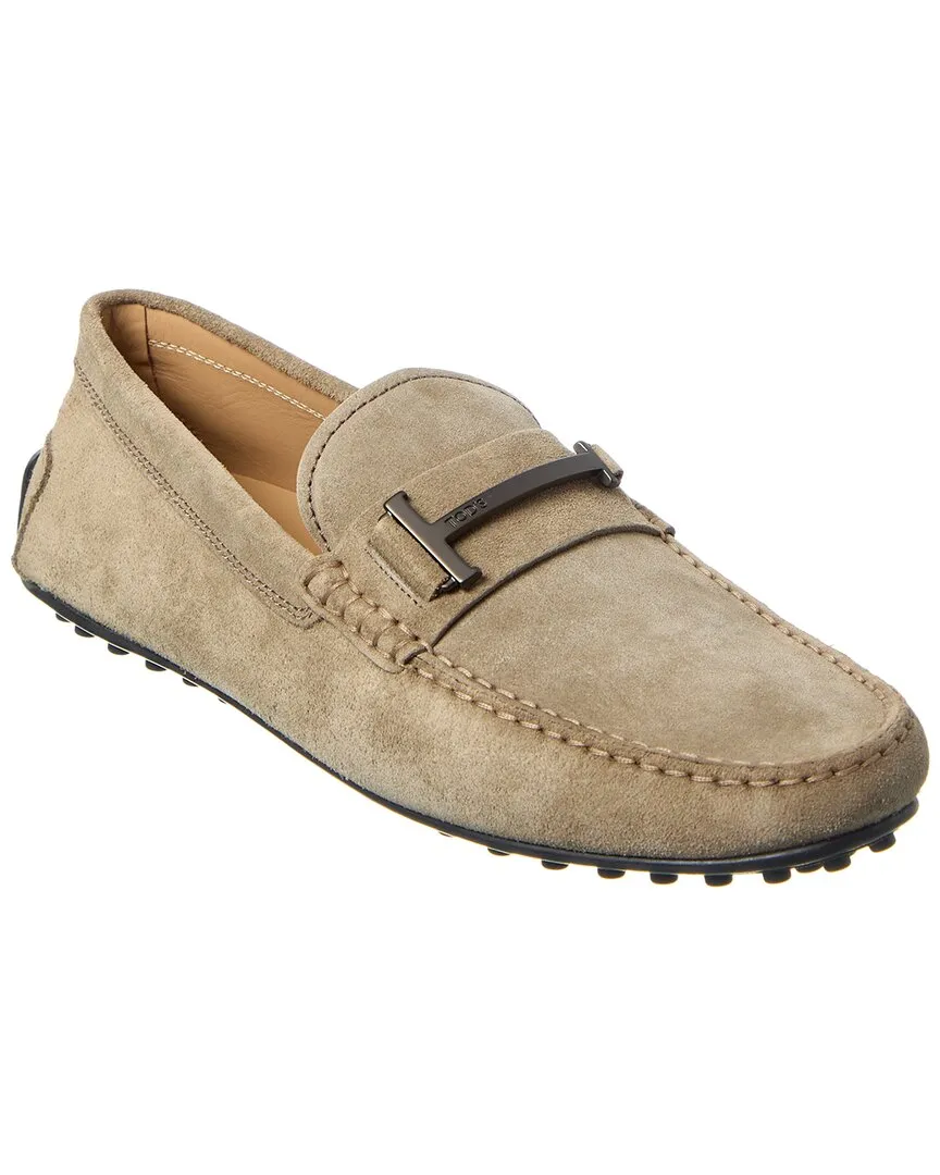 TOD??s Gommini Suede Loafer Quick Slip Comfort Quick Walk Wear