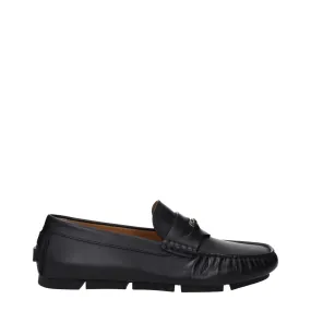 Slip In Ease Versace Leather Men's Loafer