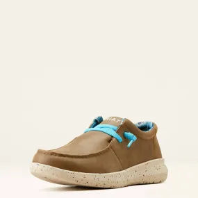 Multi Purpose Slip On Easy Men's Hilo Slip-On In Brown Bomber/blue