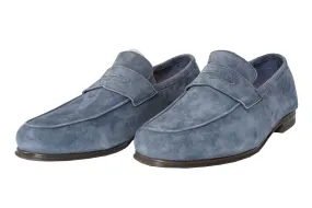 Andrea Ventura Suede Short Penny Loafers Smooth Steps