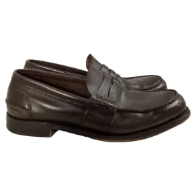 Church's Pembrey Loafers in Brown Calfskin Leather Cushy Comfort Step Out Comfort