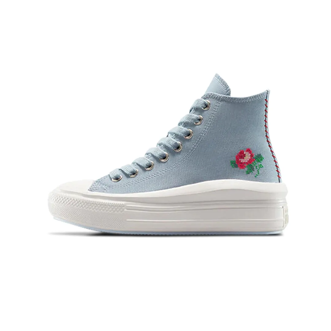 Converse - Women's Chuck Taylor All Star Move High Top Shoes (A12571C) Thermal regulation Impact Diffusion
