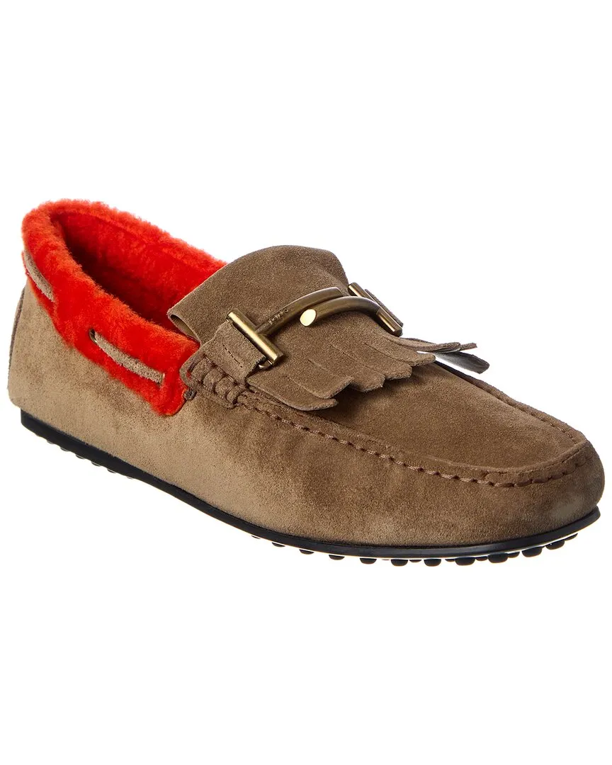 Travel Friendly Ultimate Ease TOD??s City Gommino Suede Loafer