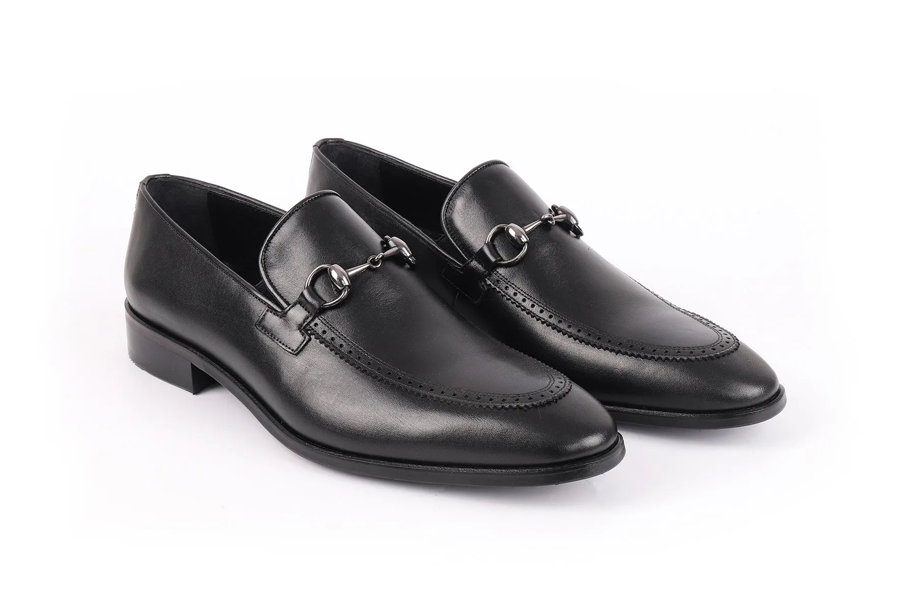 Monk Strap Style Essential Layer Danbury Horsebit Buckle Dress Shoes